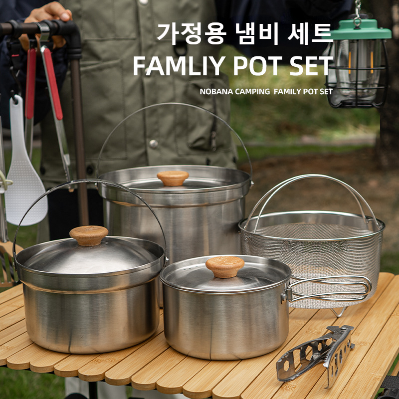 NOBANA, el más nuevo juego de  - Camping Cooking Full Set reseña y precio