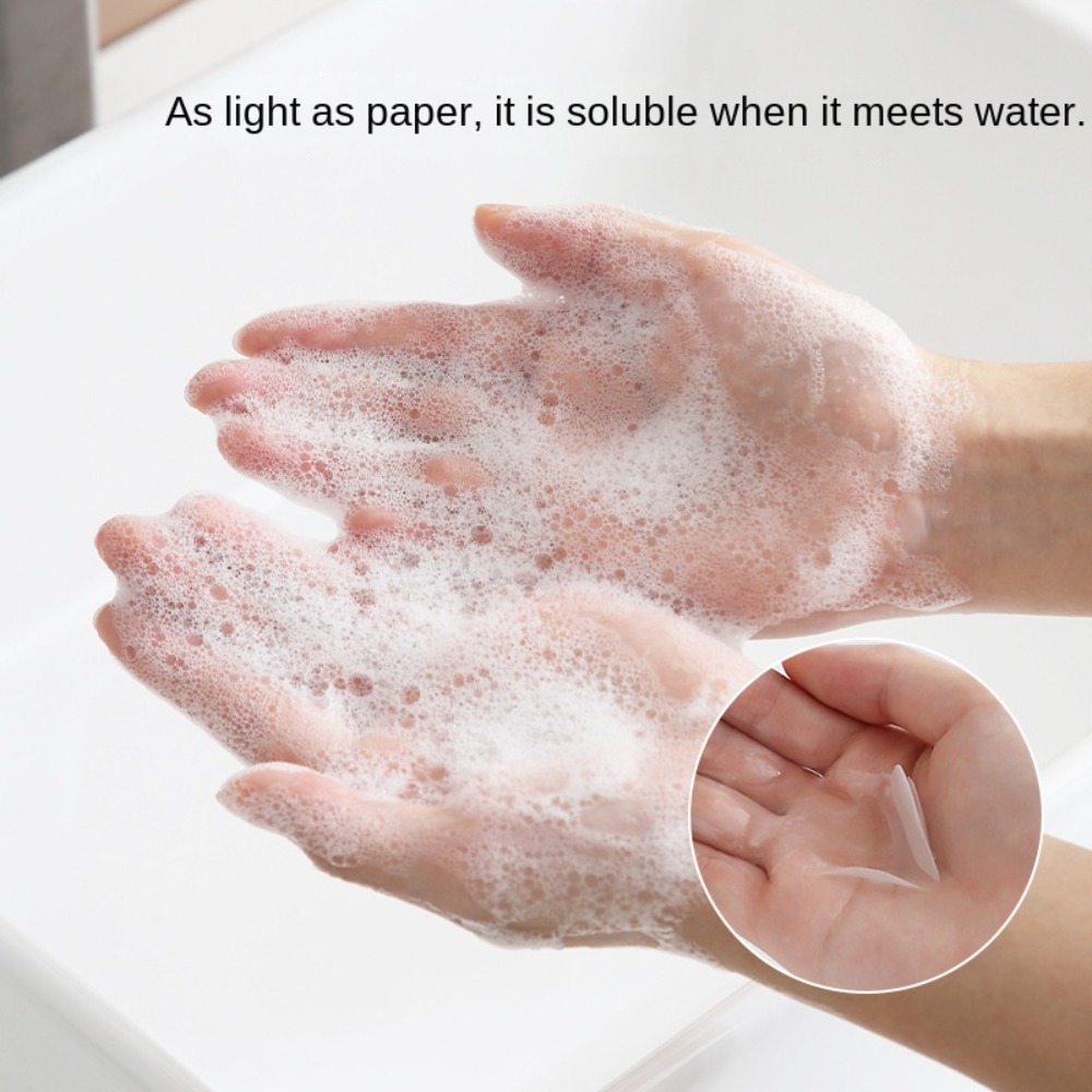 Mini hojas de jabón desechable - Biodegradable Soap Camp reseña y precio