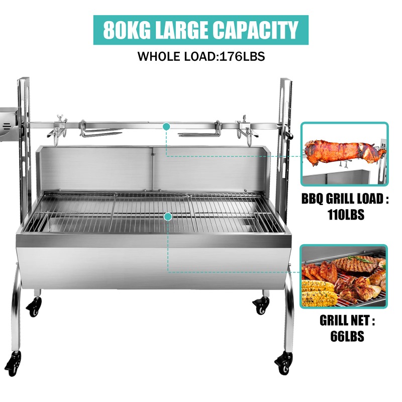 Parrilla de barbacoa 2 en 1, a - Camping Cooking Equipment Electric reseña y precio