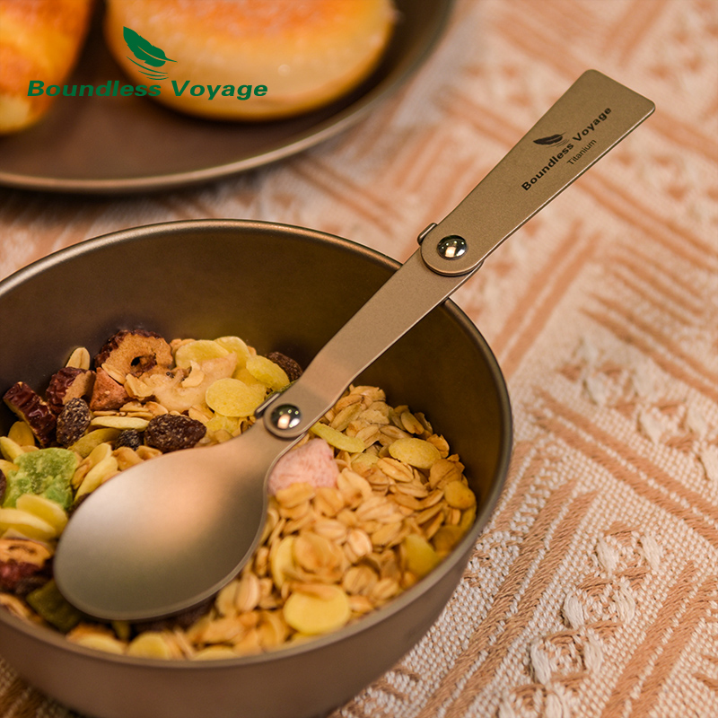 Cubiertos de titanio para acam - Camp Spork Set reseña y precio