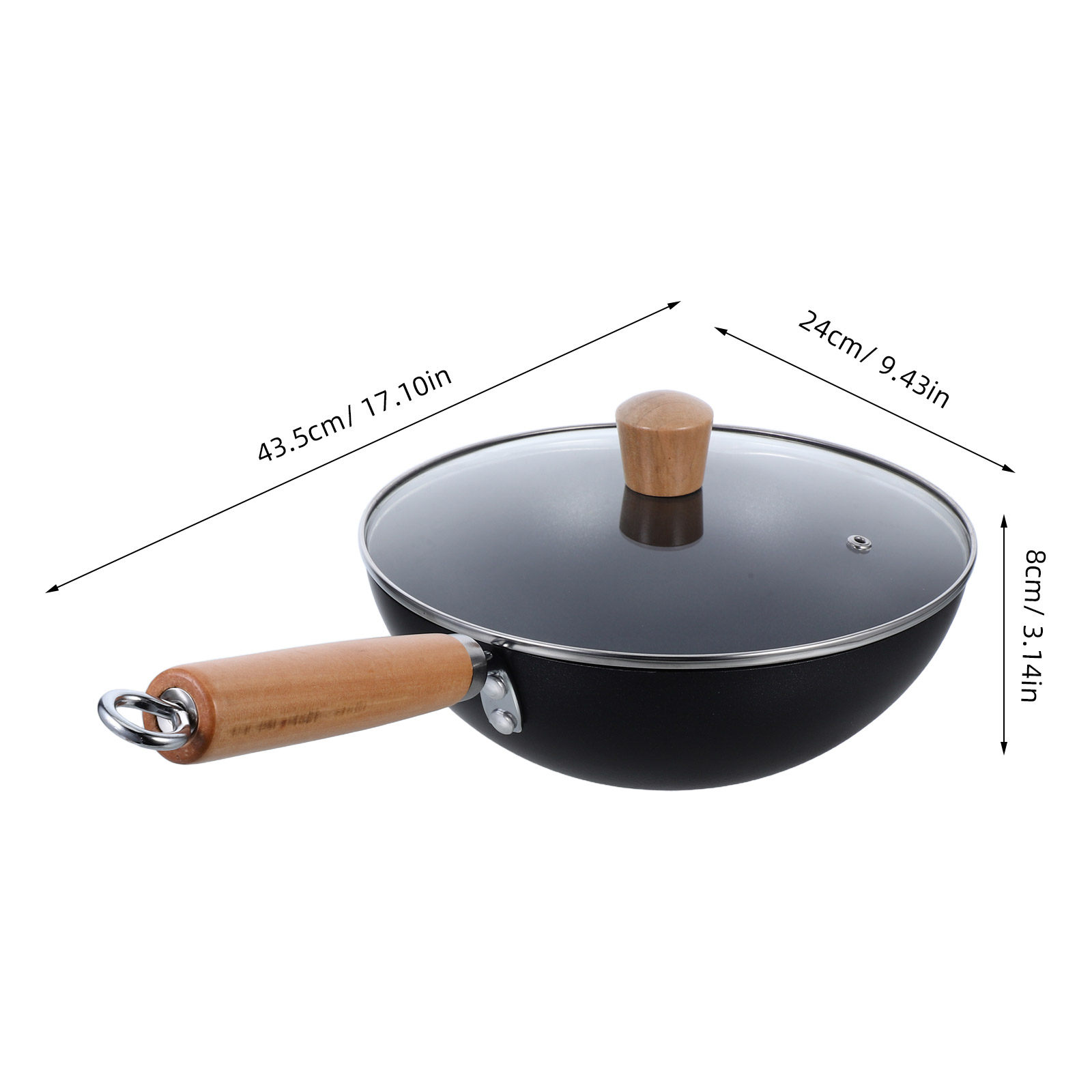 Sartén Pequeña de Hierro sin R - Camping Cooking Wok reseña y precio