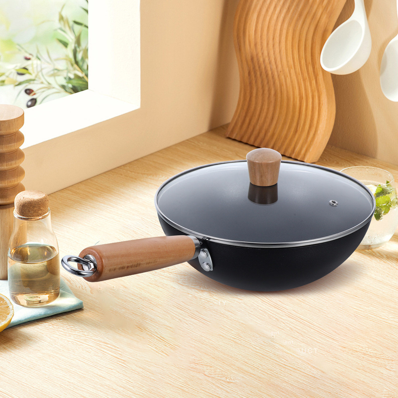 Sartén Pequeña de Hierro sin R - Camping Cooking Wok reseña y precio