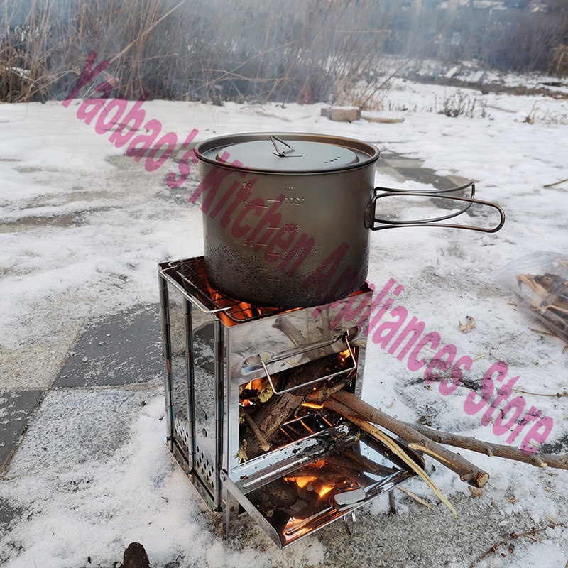 Estufa de Leña Portátil Desmon - Camping Cooking Portable reseña y precio