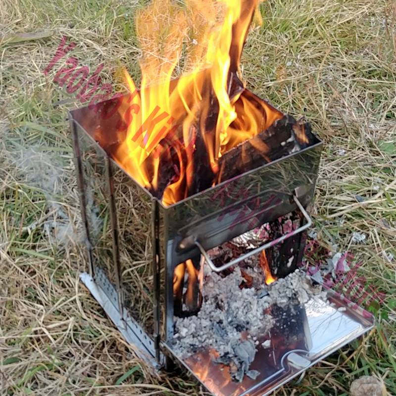 Estufa de Leña Portátil Desmon - Camping Cooking Portable reseña y precio