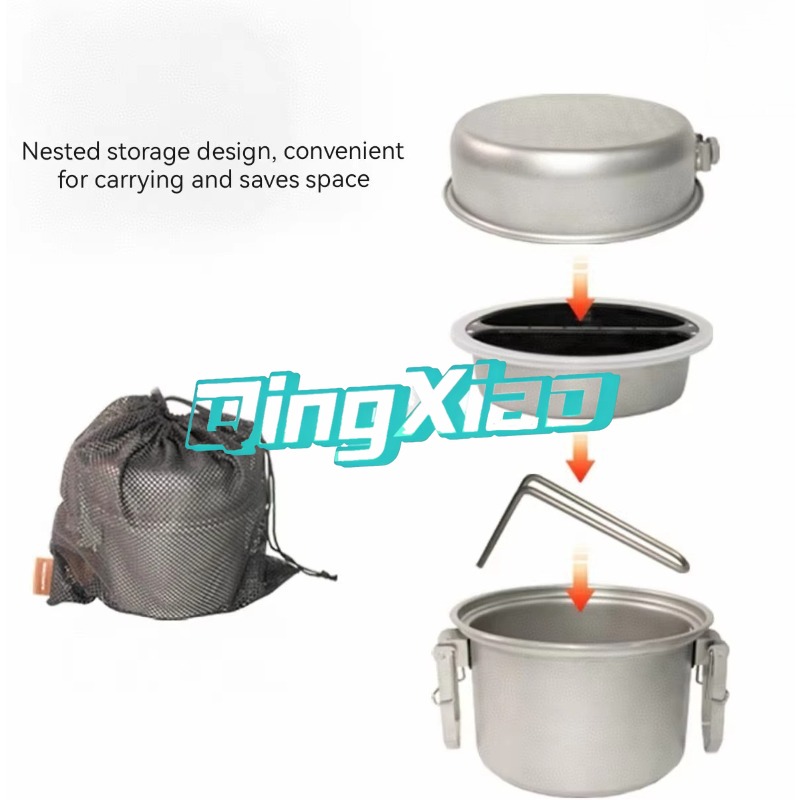 Olla Multifuncional de Acero I - Camping Cooking Portable reseña y precio