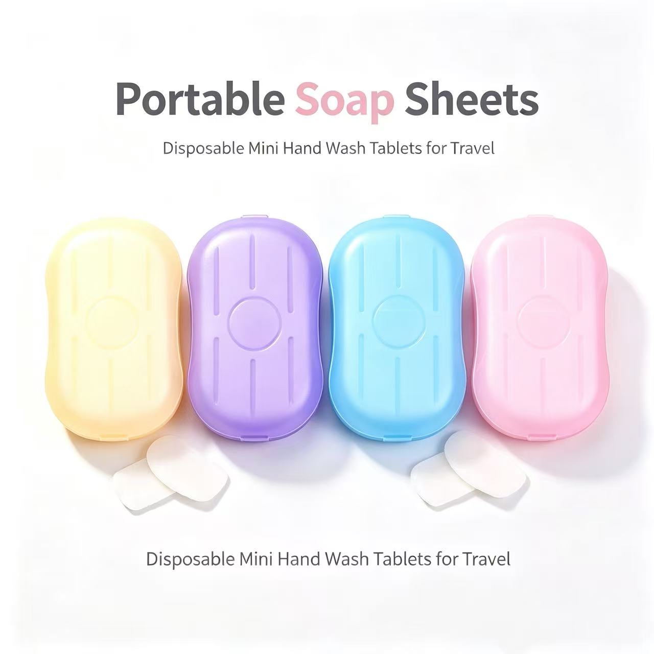 3 Hojas de Jabón Portátiles, M - Biodegradable Soap Camp reseña y precio