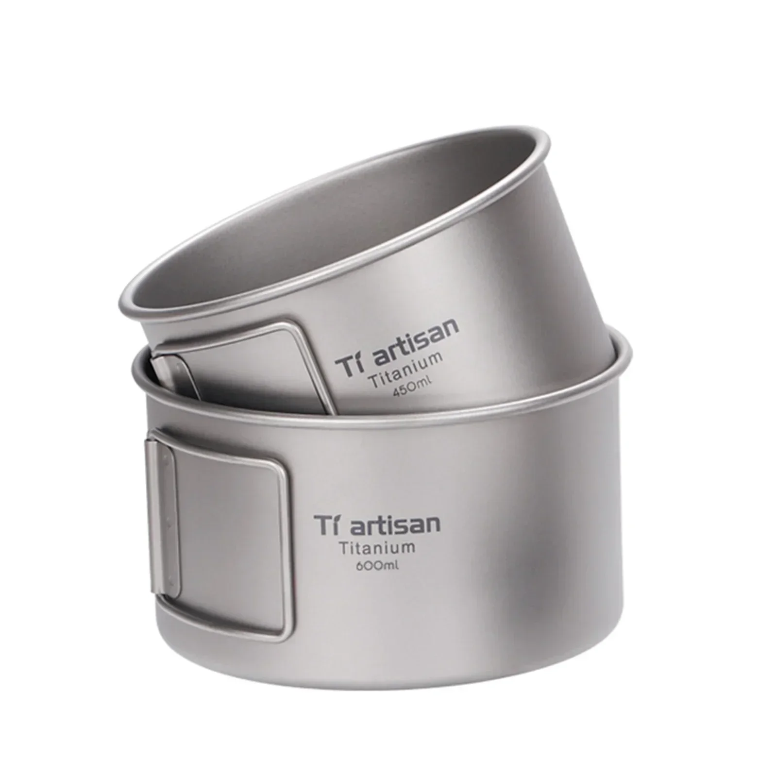Cuenco de titanio con asa pleg - Camping Cooking Wok reseña y precio