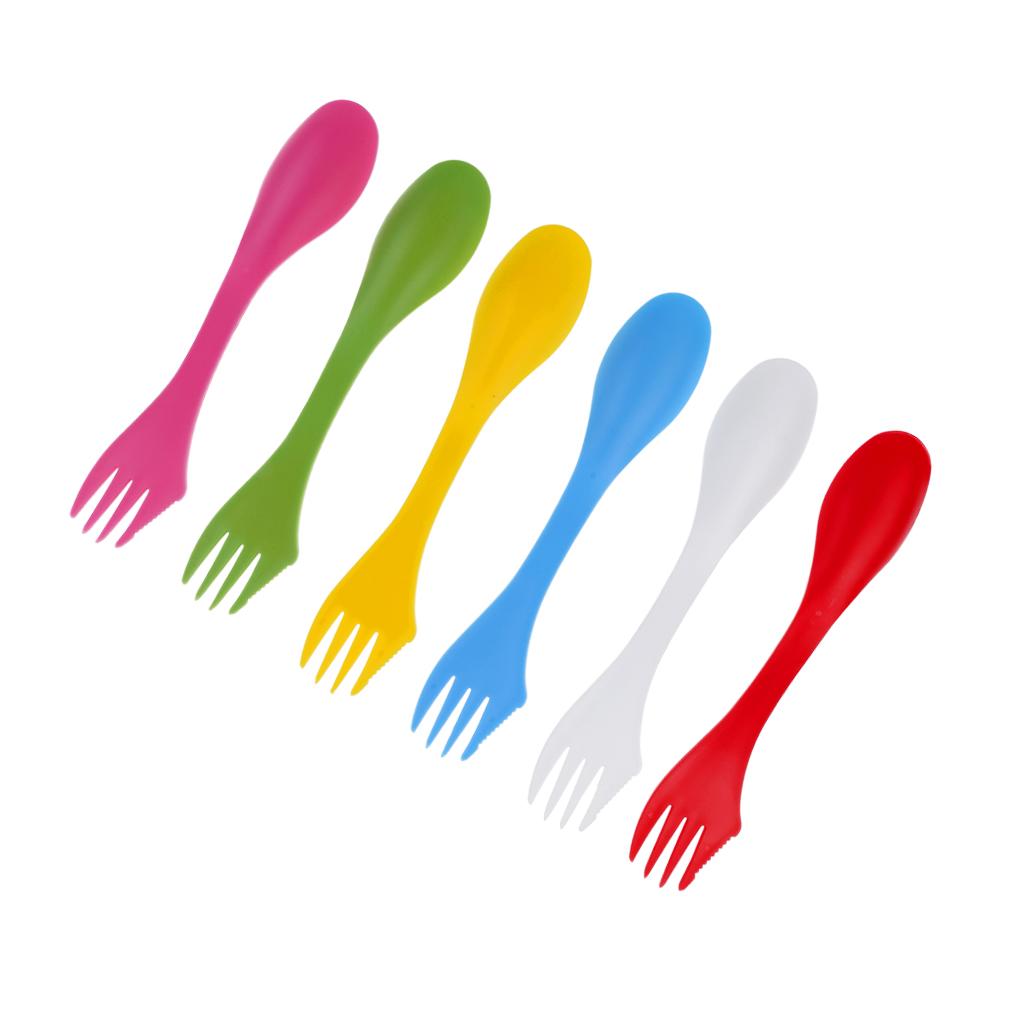 Juego de Cubiertos Multifuncio - Camp Spork Set reseña y precio