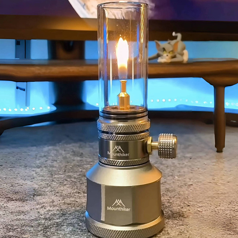Lámpara de gas para acampar, l - Campfire Cooking reseña y precio