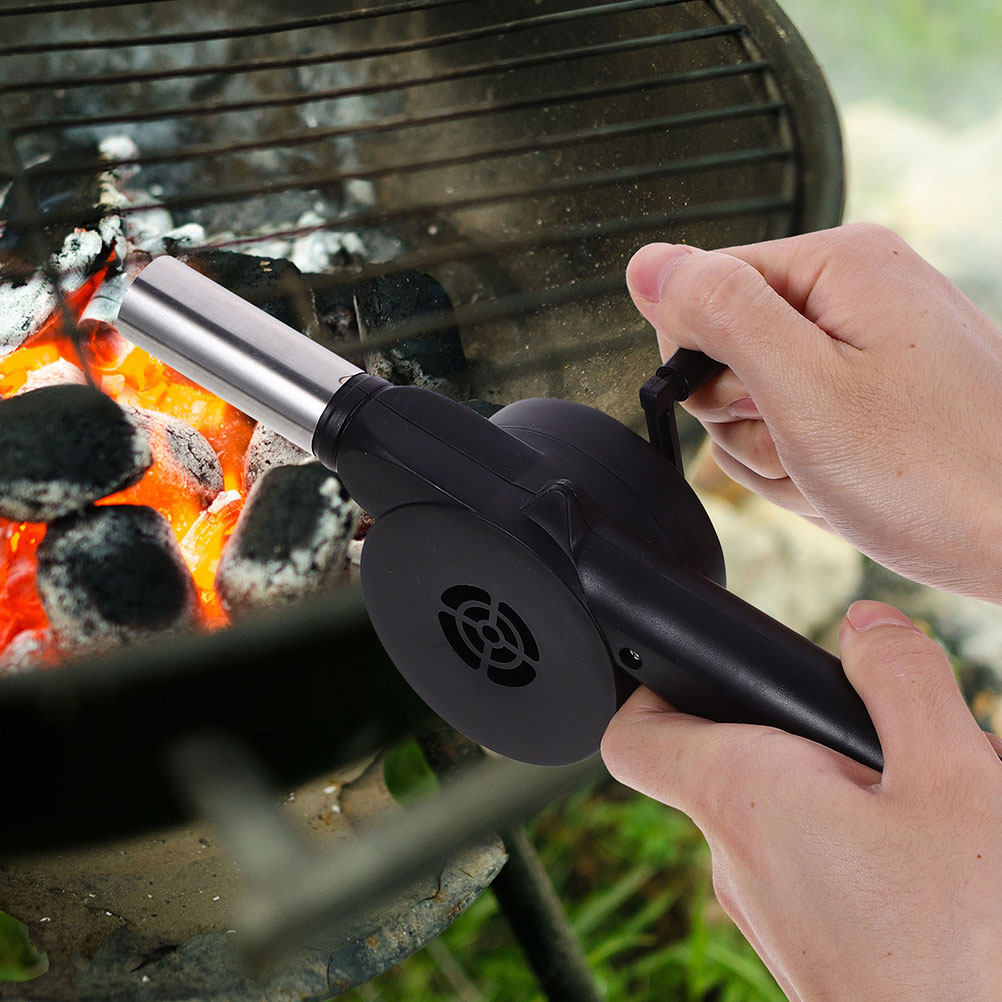 Soplador Manual de Manivela Ne - Campfire Cooking reseña y precio