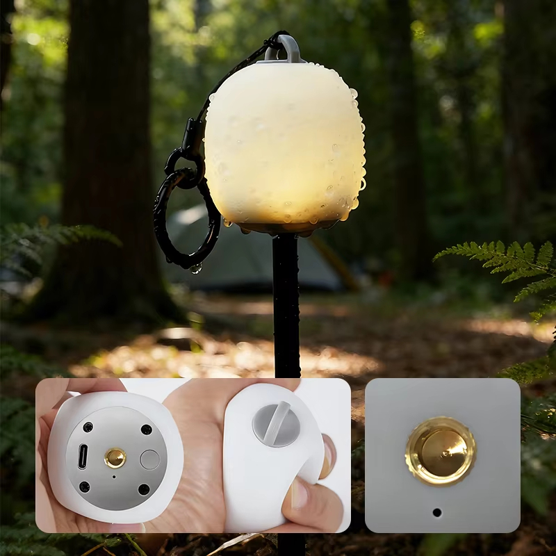 Mini Linterna de Silicona con  - Camping Cooking Utensil Holder reseña y precio