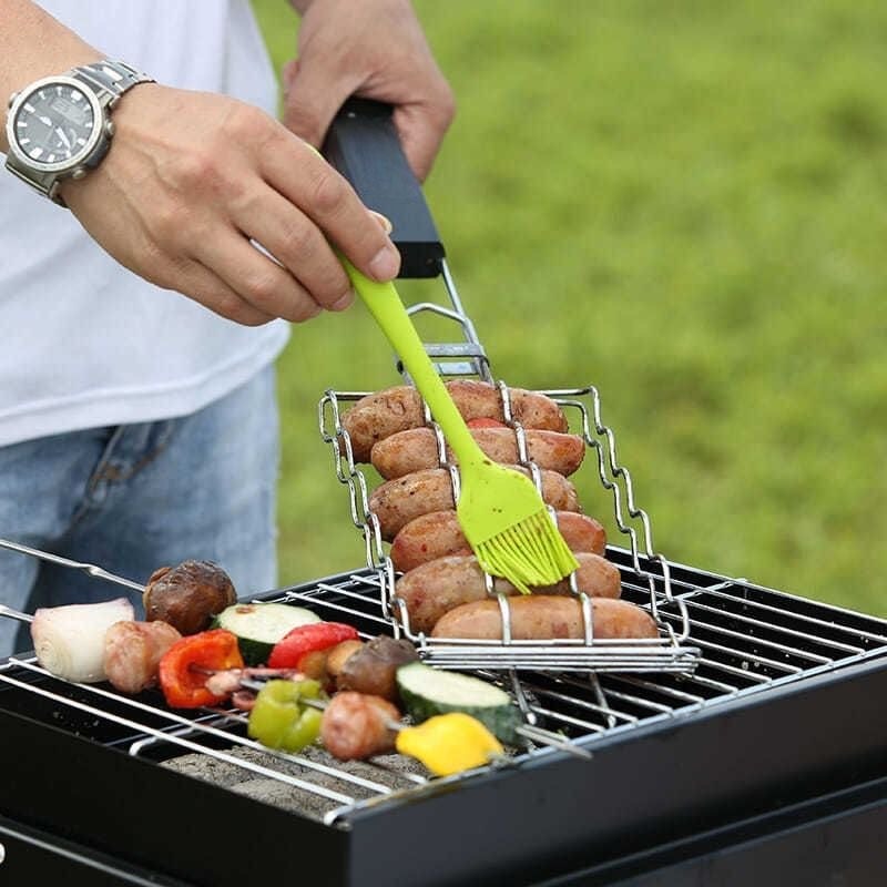 Parrilla de barbacoa portátil  - Camping Cooking Portable reseña y precio