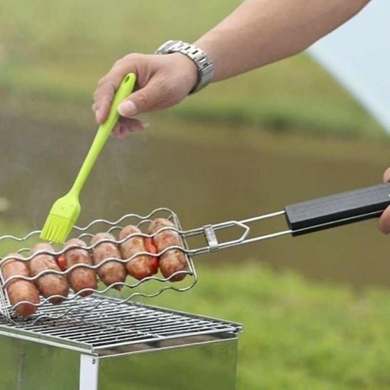 Parrilla de barbacoa portátil  - Camping Cooking Portable reseña y precio