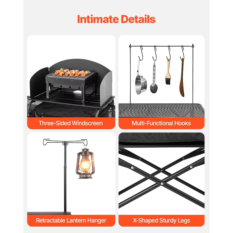 【Producto Popular】Mesa de Coci - Camping Cooking Cupboard reseña y precio