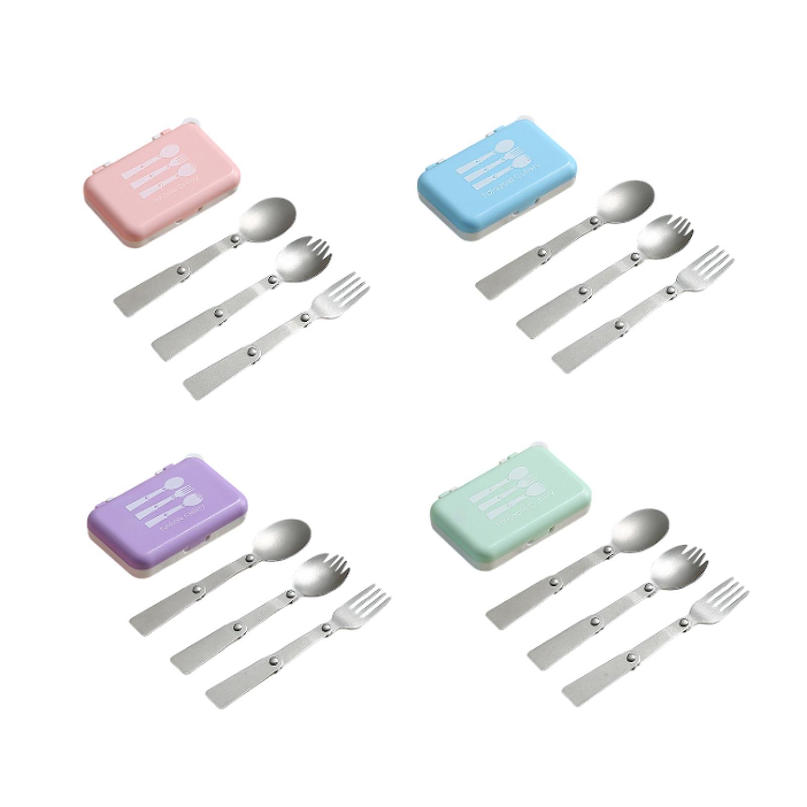 Juego de Cubiertos Plegables p - Camp Spork Set reseña y precio