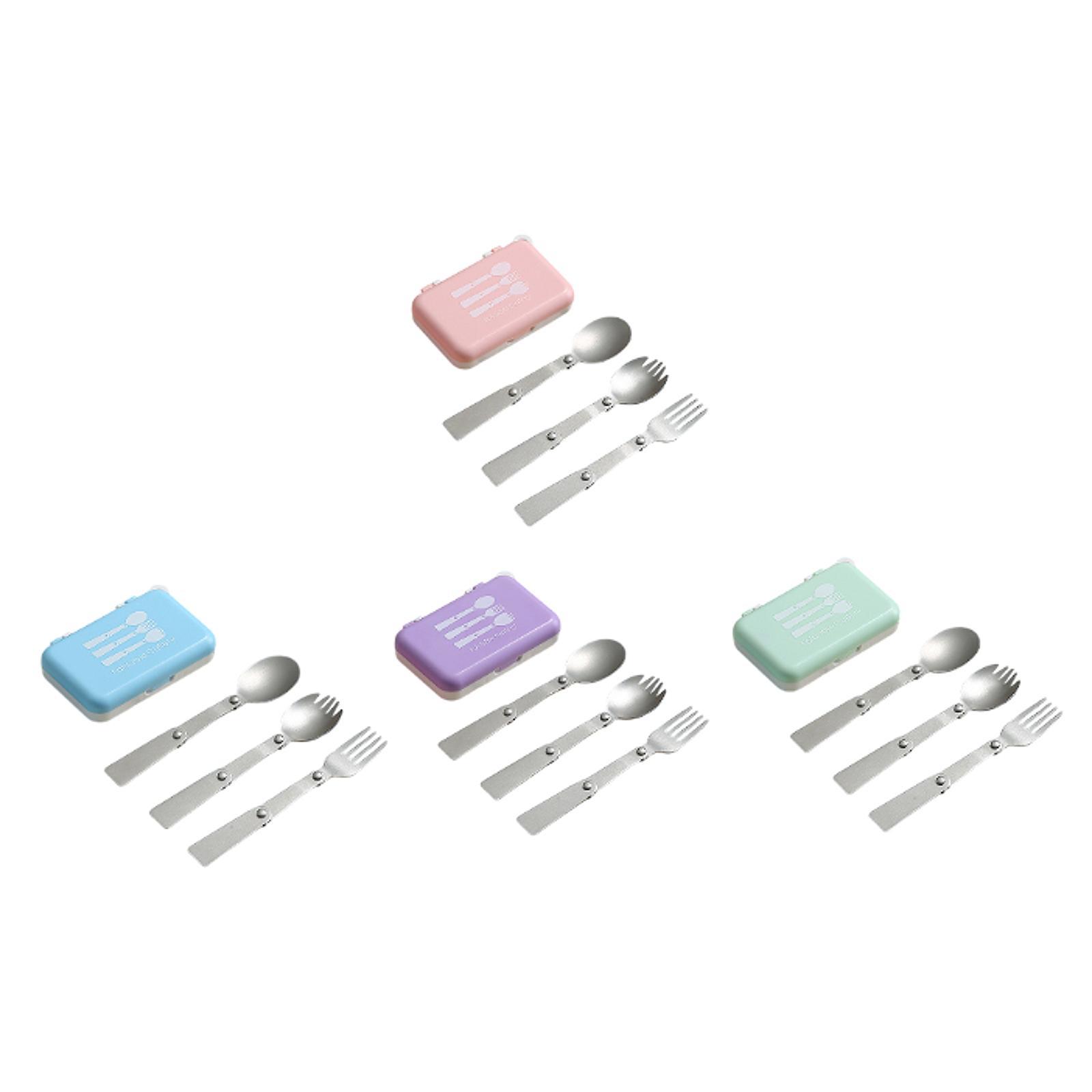 Juego de Cubiertos Plegables p - Camp Spork Set reseña y precio
