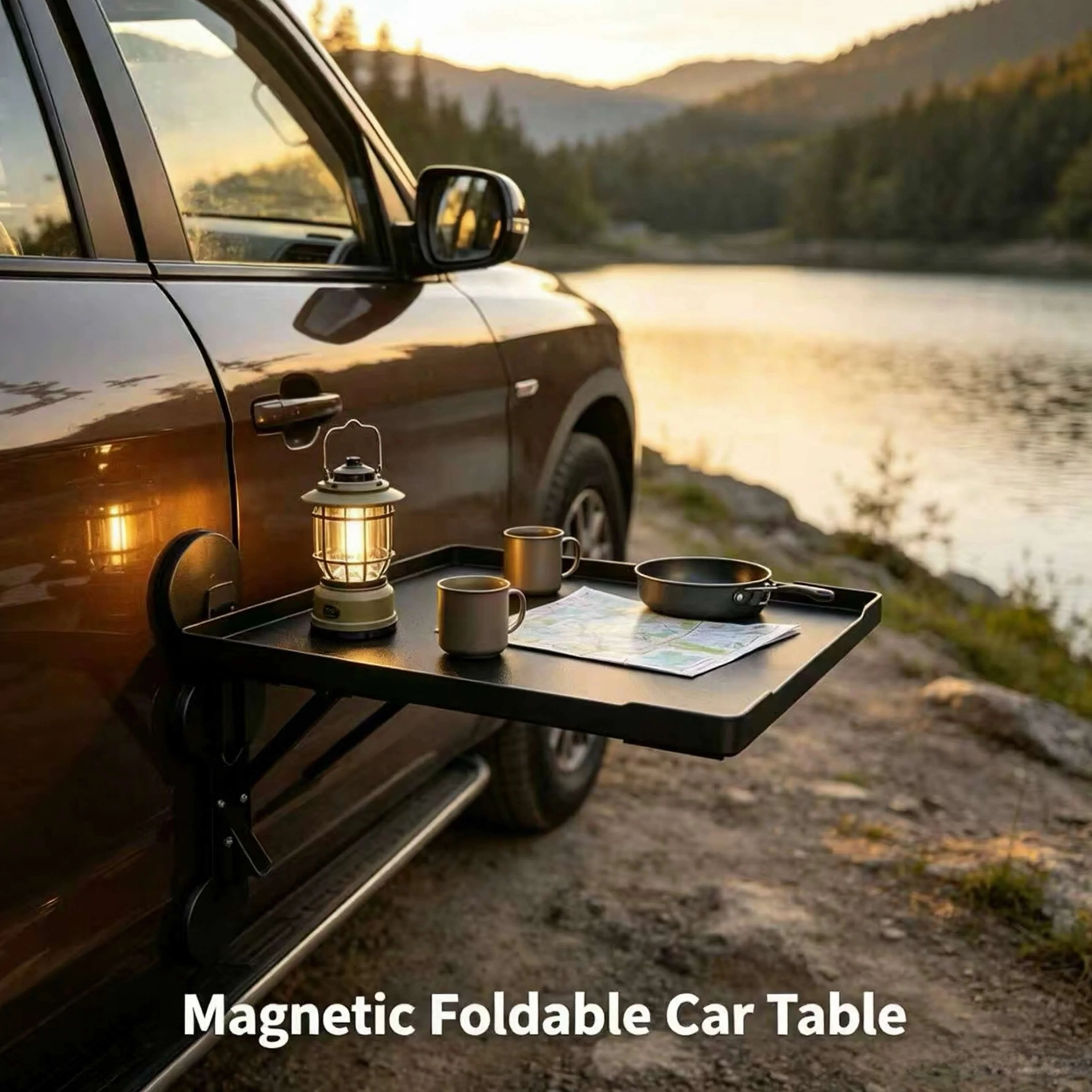 Bandeja Plegable para Puerta L - Camping Cooking Table Foldable reseña y precio