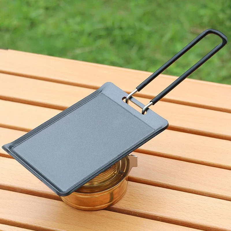 Mini sartén portátil para parr - Camping Cooking Cupboard reseña y precio