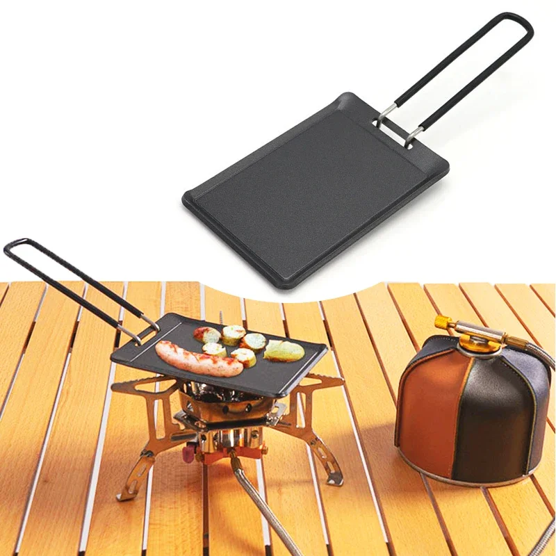 Mini sartén portátil para parr - Camping Cooking Cupboard reseña y precio