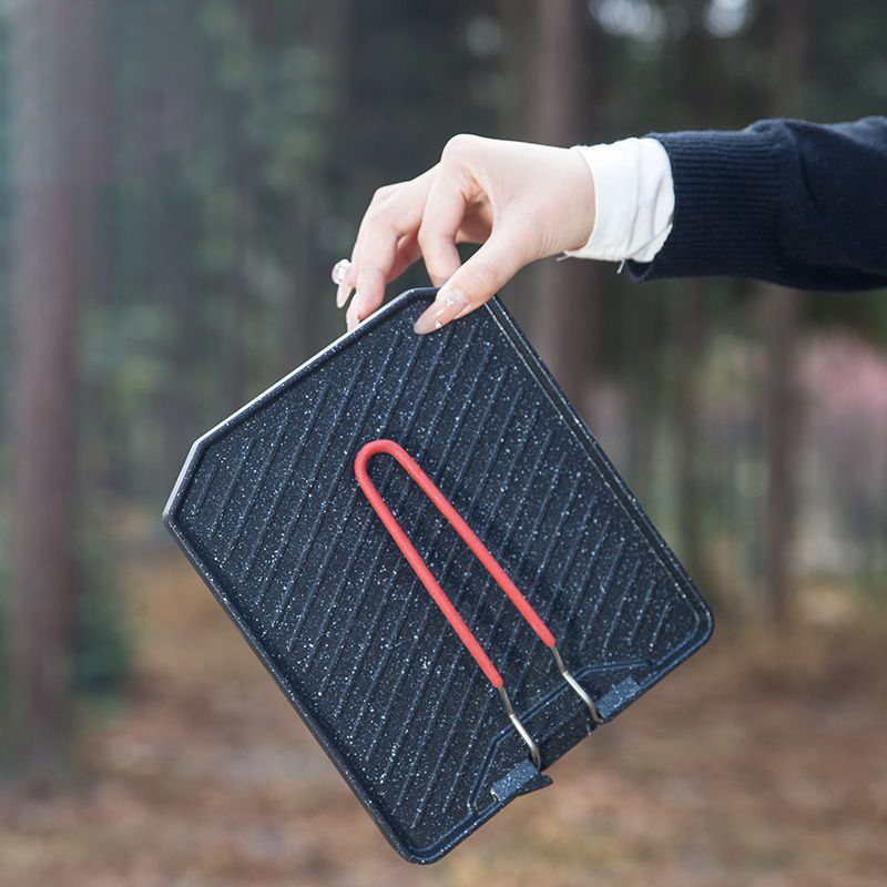Sartén para barbacoa para acam - Camping Cooking Cupboard reseña y precio