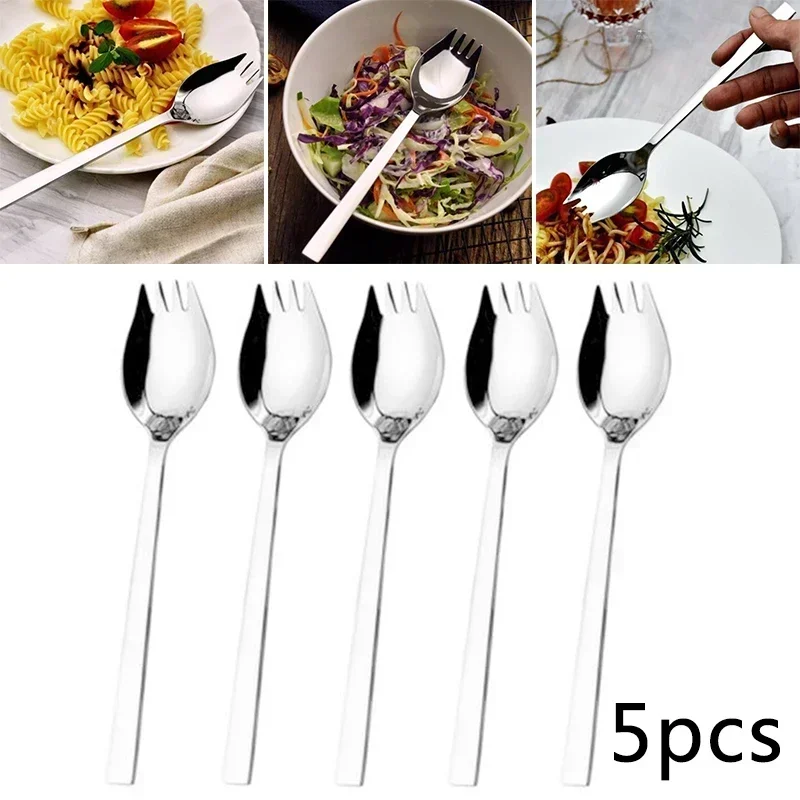Juego de 5 uds de cuchara para - Camp Spork Set reseña y precio