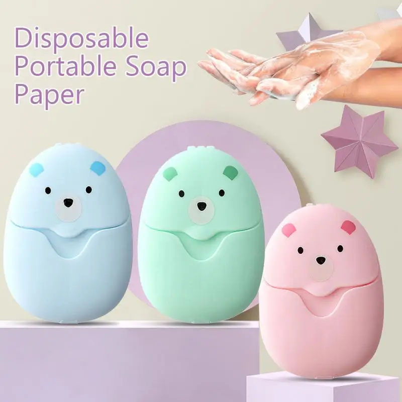 50 Uds. Hojas de jabón de viaj - Biodegradable Soap Camp reseña y precio