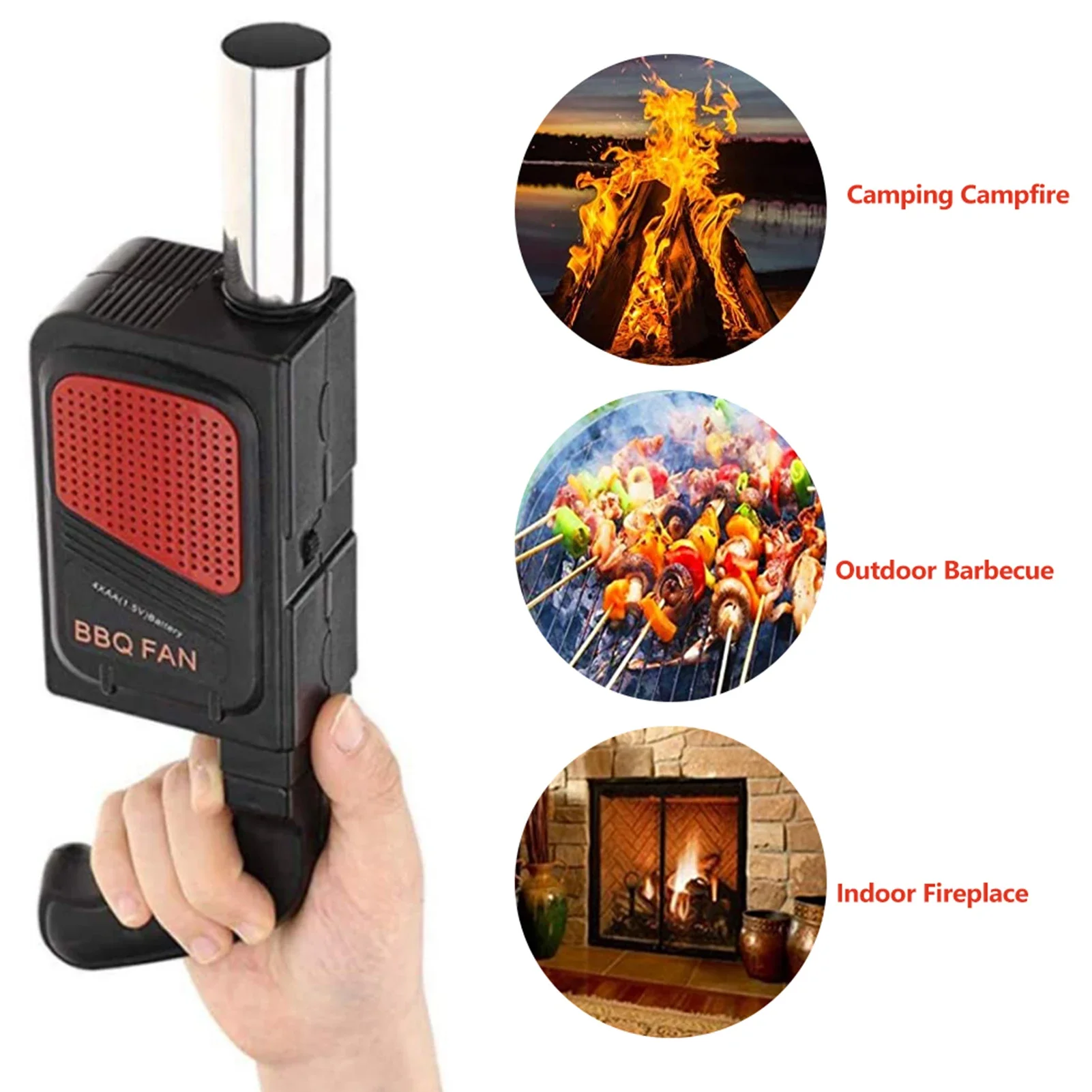 Ventilador Eléctrico Portátil  - Camping Cooking Portable reseña y precio