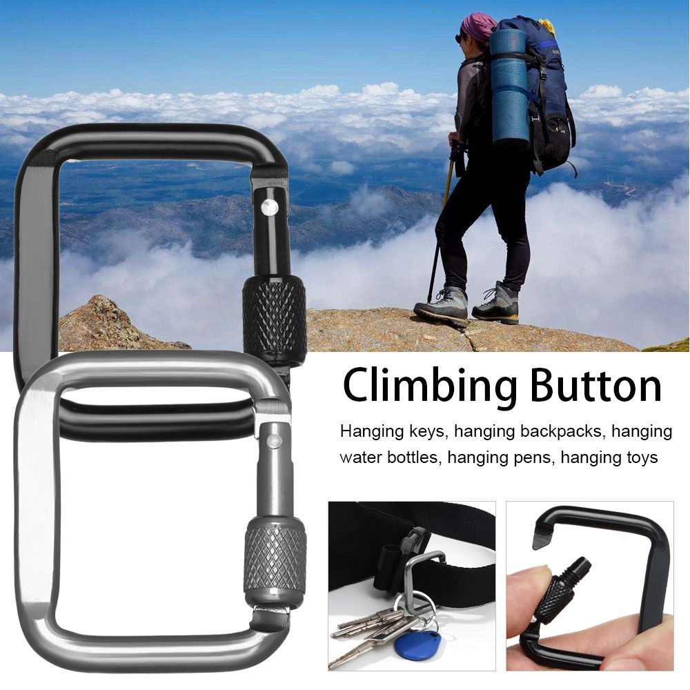 Mosquetón colorido triangular/ - Camping Cooking Tin reseña y precio
