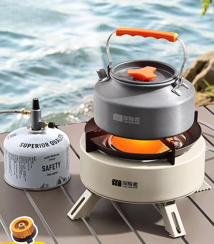 Estufa de Gas Portátil Desmont - Camping Cooking Box Set reseña y precio