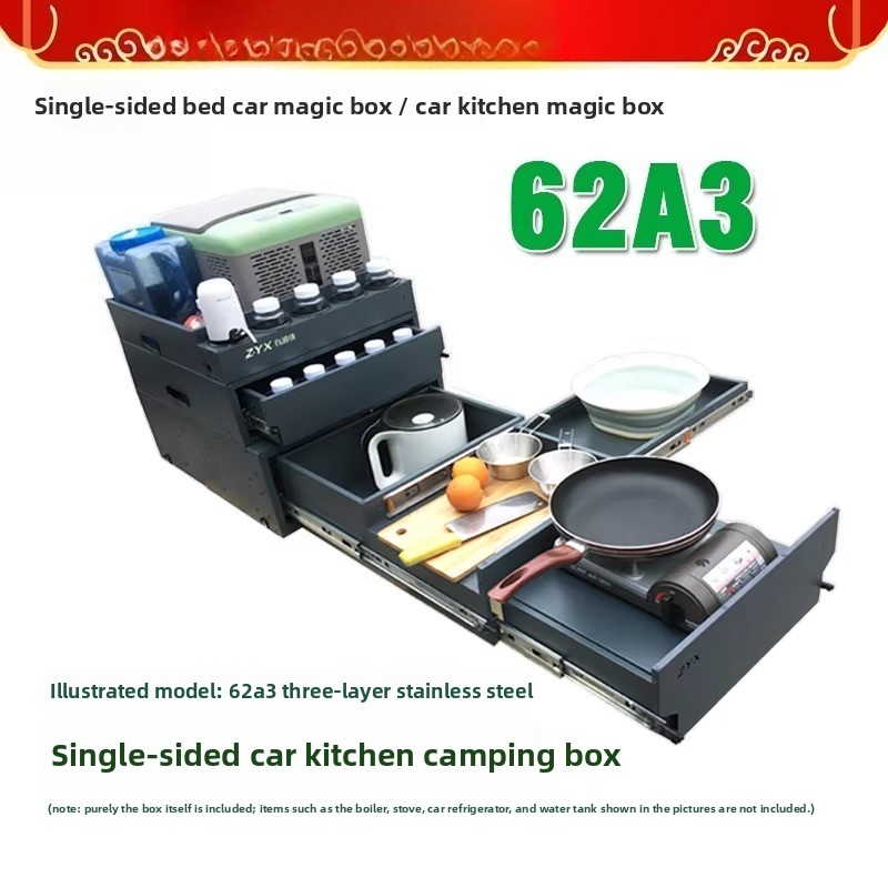 Caja de Almacenamiento y Cocin - Camping Cooking Portable reseña y precio