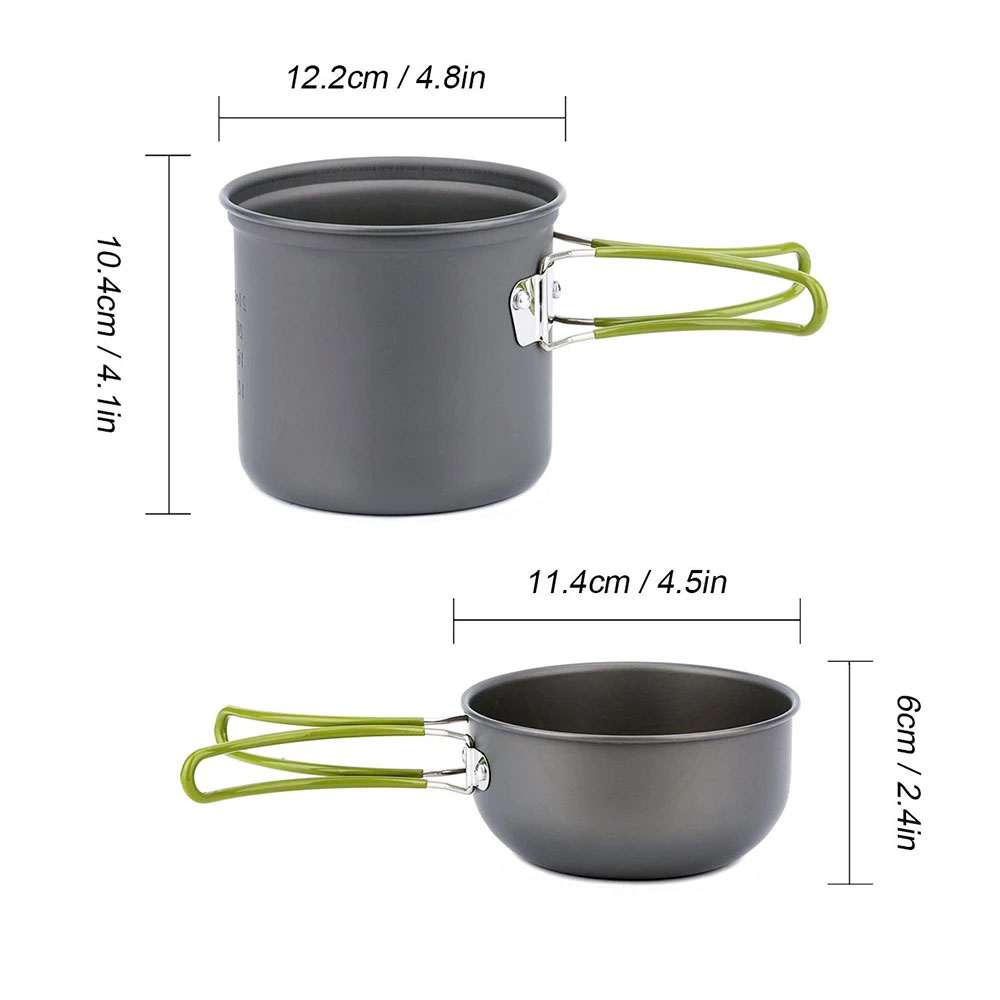 Kit de utensilios de cocina pa - Camping Cooking Full Set reseña y precio