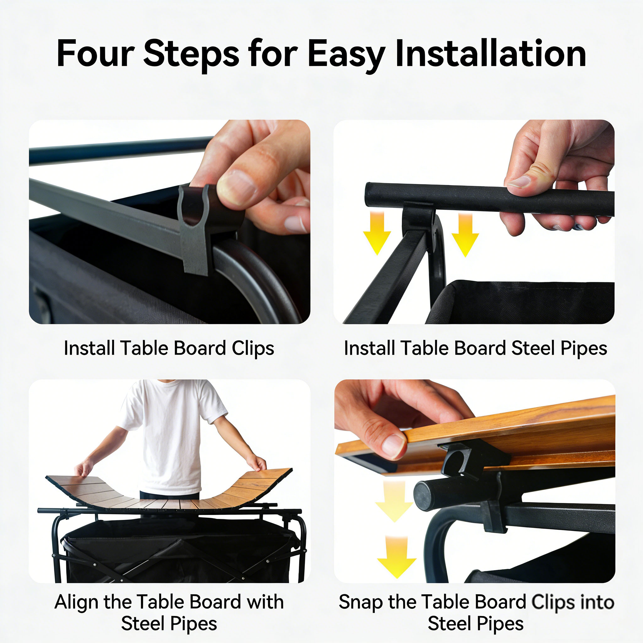 Mesa Plegable y Portátil para  - Camping Cooking Table Foldable reseña y precio
