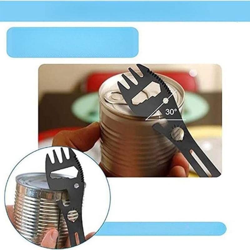Cuchara-Tenedor para Camping 1 - Camp Spork Set reseña y precio
