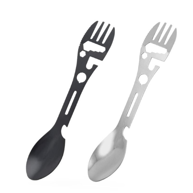 Cuchara-Tenedor para Camping 1 - Camp Spork Set reseña y precio