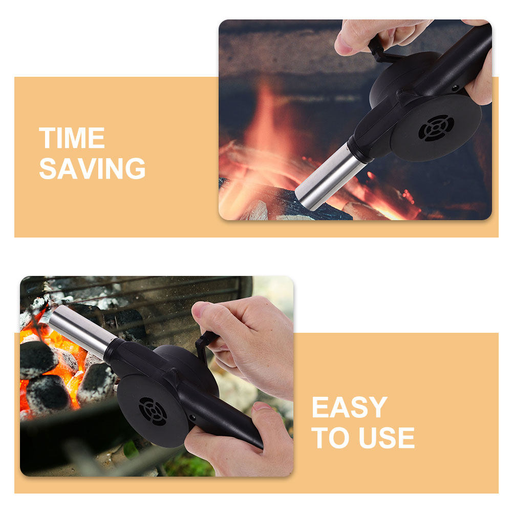 Ventilador Manual de Manivela  - Campfire Cooking reseña y precio