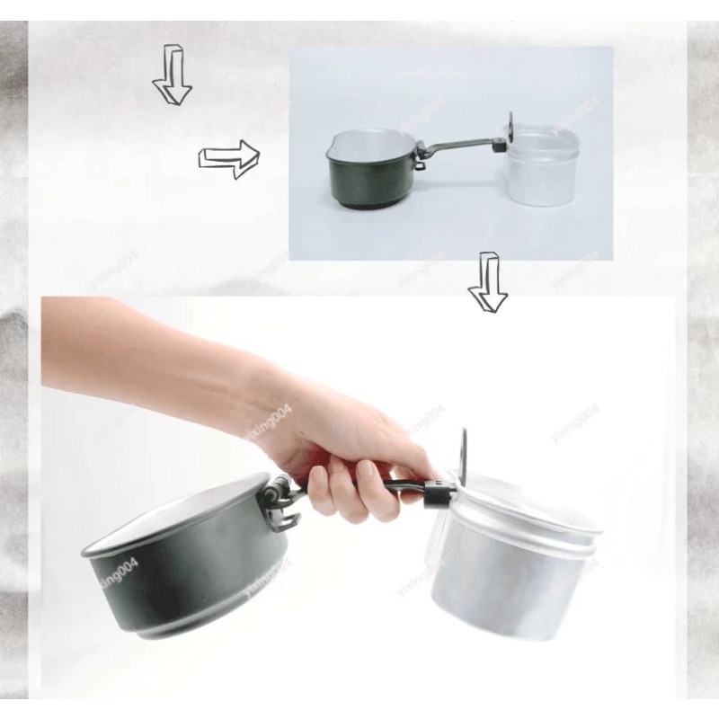 Juego de cocina multifuncional - Camping Cooking Box Set reseña y precio